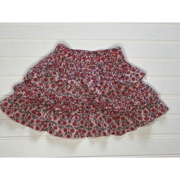 Pink and red ruffle skirt - Picture 1 of 2